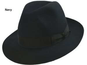 Borsalino Como Fedora Hat