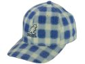 Kangol Linen Checks Flex Fit Baseball Cap