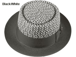 Biltmore Boucle Pork Pie Straw Hat