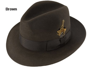 Scala Bogart Fedora Hat